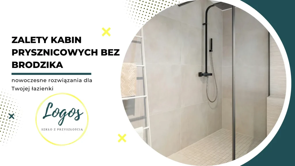Zalety kabin prysznicowych bez brodzika